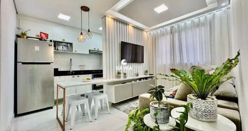 Apartamento com 02 dormitórios, à venda, no bairro da areia branca em santos