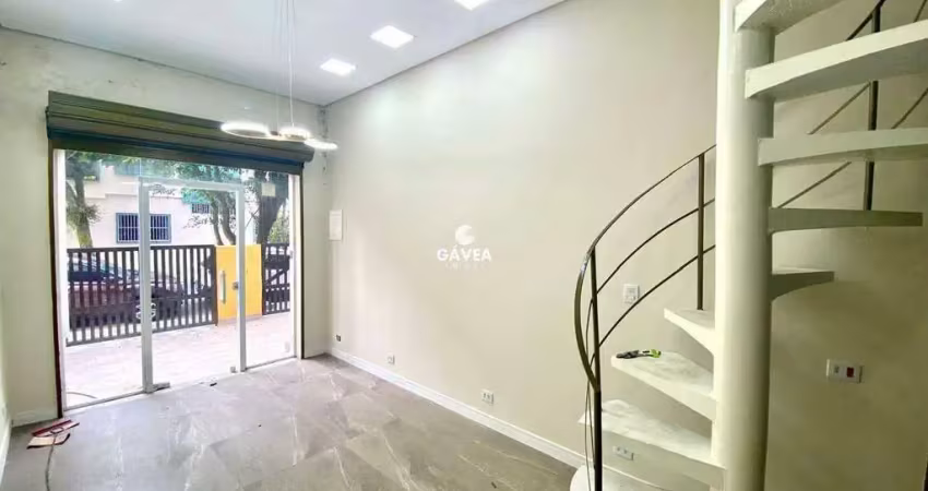 Loja para locação no boa vista, são vicente, com 35,00 m²