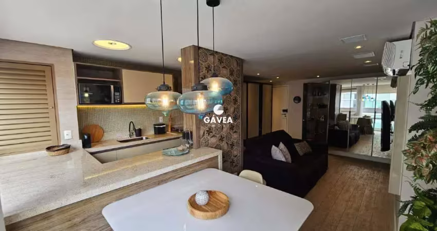 Apartamento para aluguel no ponta da praia em santos.