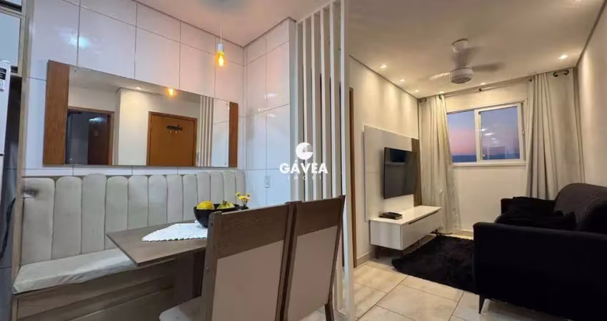 Apartamento à venda no vila cascatinha em são vicente.