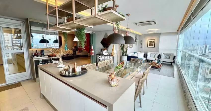 Apartamento com 3 quartos para alugar no Boqueirão, Santos 