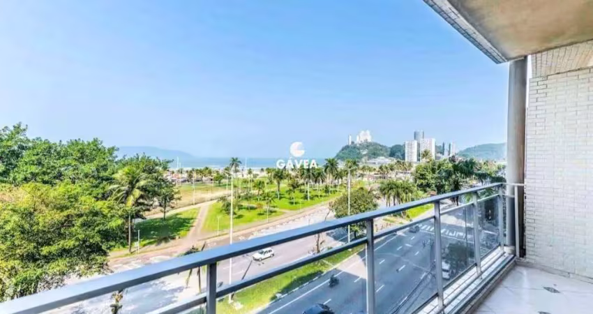 Apartamento para aluguel no itararé em são vicente.