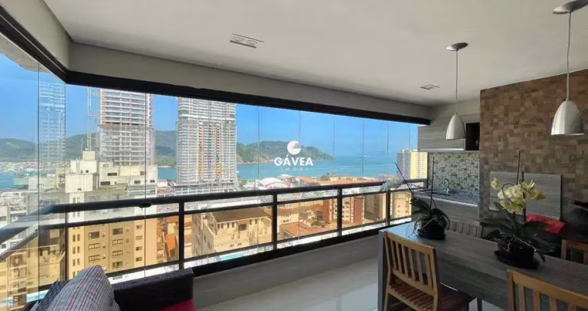 Apartamento para aluguel no ponta da praia em santos.