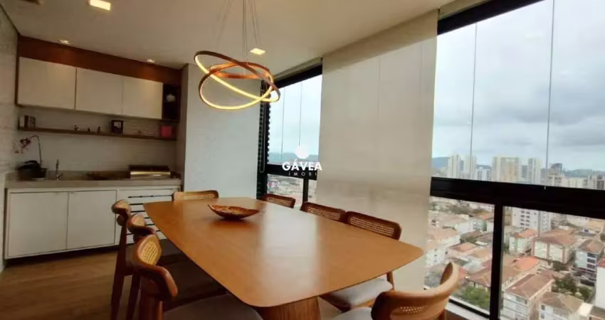 Apartamento com 2 quartos à venda na Aparecida, Santos 