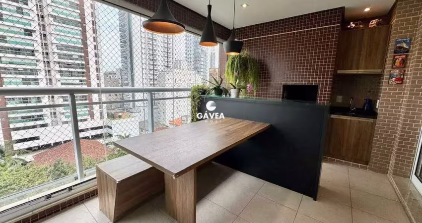 Apartamento com 3 quartos à venda no Pompéia, Santos 