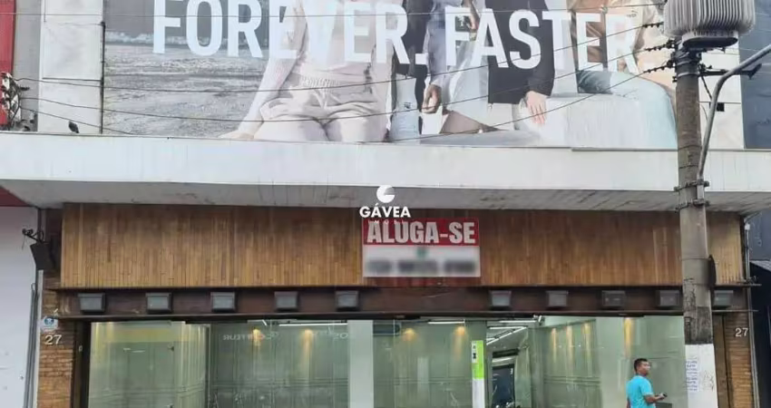 Ponto comercial para alugar no Gonzaga, Santos 