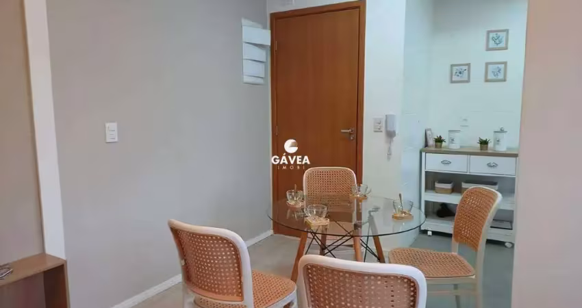 Apartamento com 2 quartos à venda no Estuário, Santos 