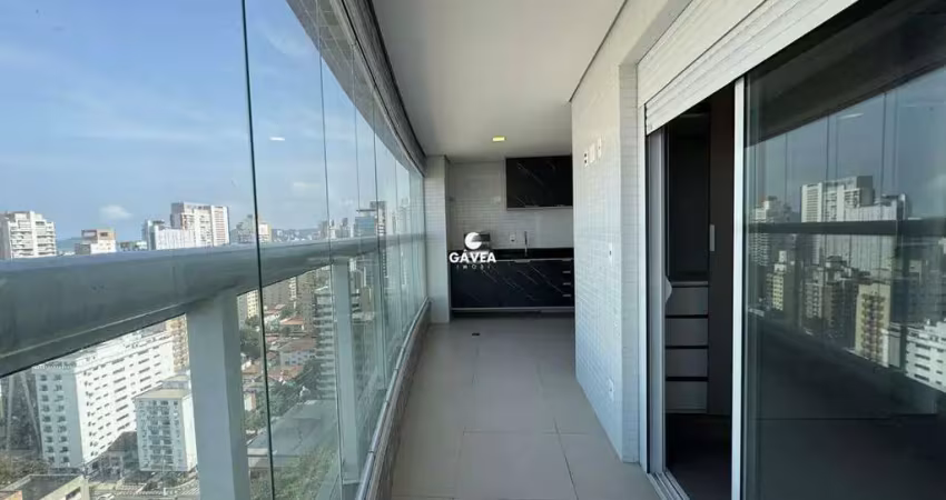 Apartamento com 2 quartos para alugar no Boqueirão, Santos 