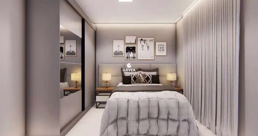 Apartamento com 2 quartos à venda no Macuco, Santos 