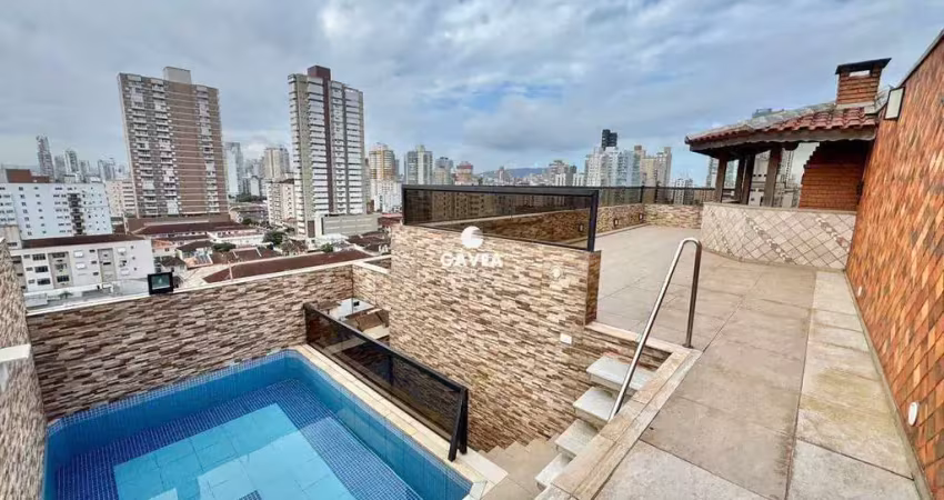 Cobertura com 3 quartos à venda no Campo Grande, Santos 
