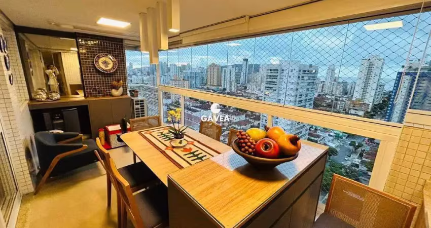 Apartamento com 3 quartos à venda no Embaré, Santos 