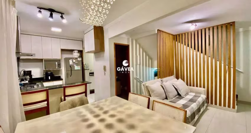 Casa duplex com 02 suítes, à venda no bairro do macuco em santos