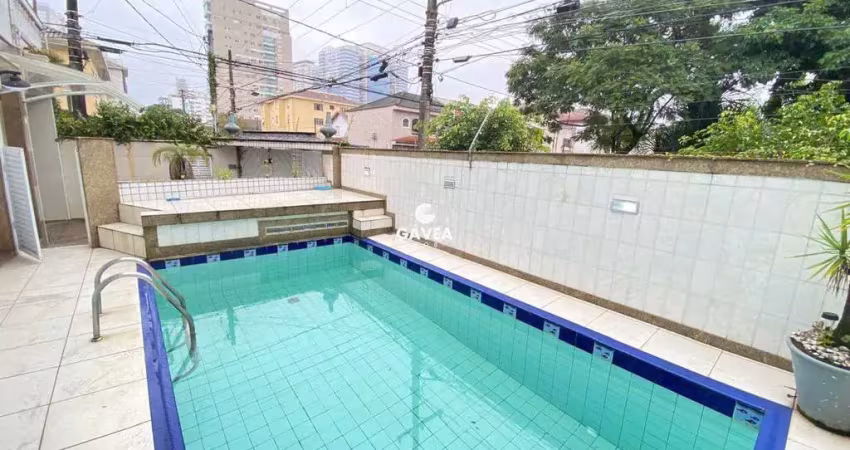 Casa com 4 quartos para alugar na Aparecida, Santos 