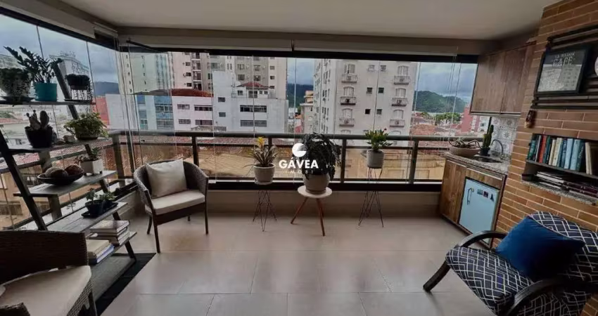 Apartamento com 3 quartos à venda no Ponta da Praia, Santos 