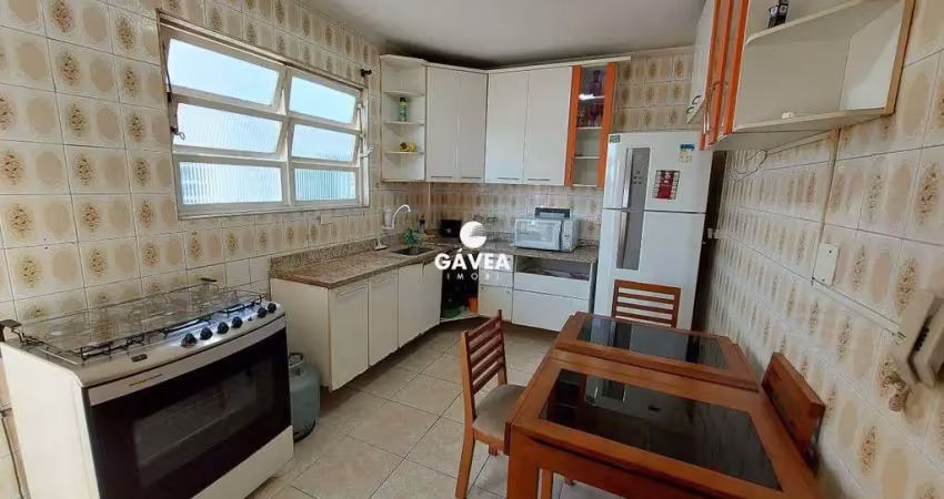 Apartamento à venda no vila cascatinha em são vicente.