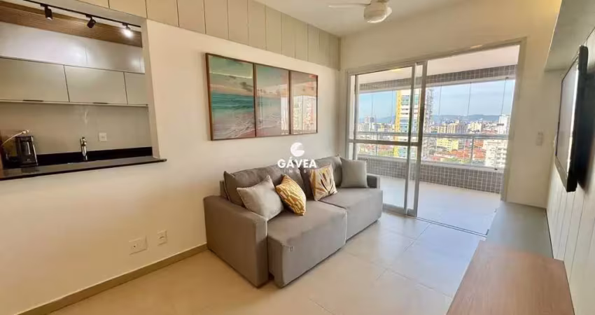 Apartamento com 1 quarto para alugar no Boqueirão, Santos 
