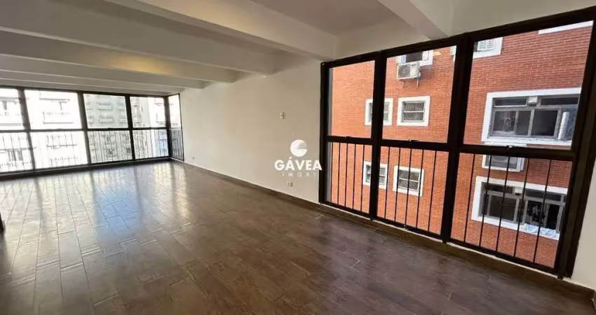 Apartamento com 3 dormitórios no boqueirão em santos