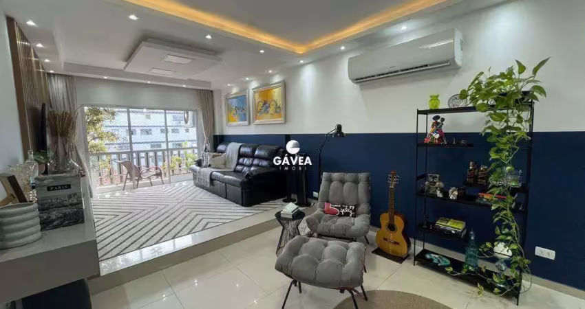 Apartamento 2 dormitórios 1 suíte aparecida - santos
