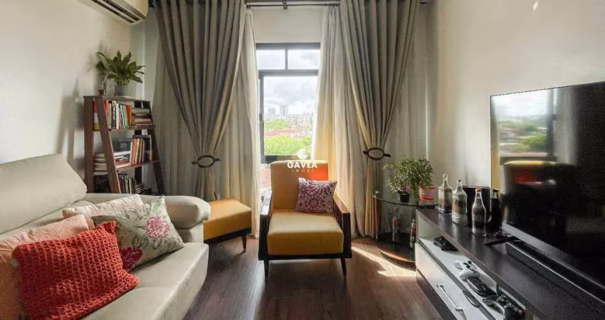 Apartamento com 3 quartos na vila belmiro em santos