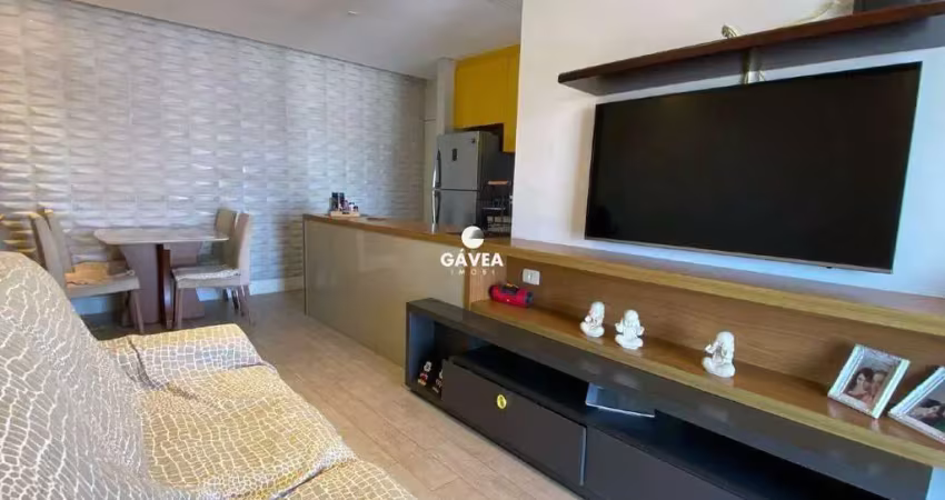 Apartamento com 2 quartos à venda no Estuário, Santos 