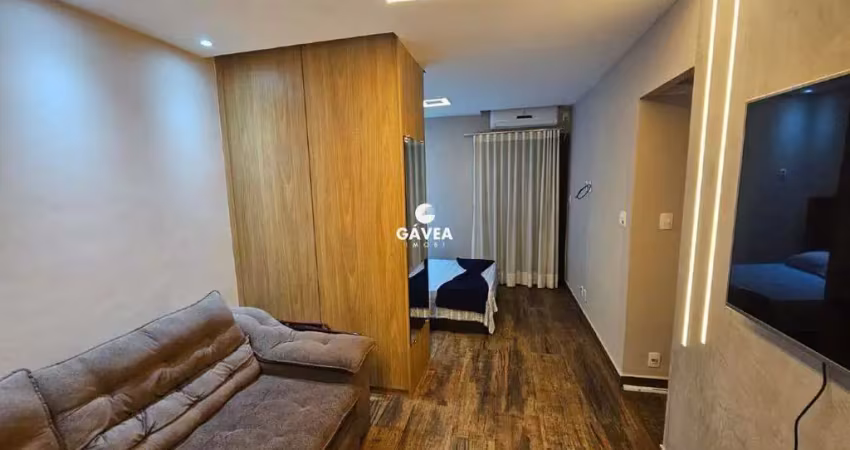 Flat com 1 quarto à venda no Centro, São Vicente 