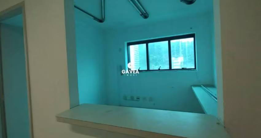 Sala comercial para aluguel no vila mathias em santos.