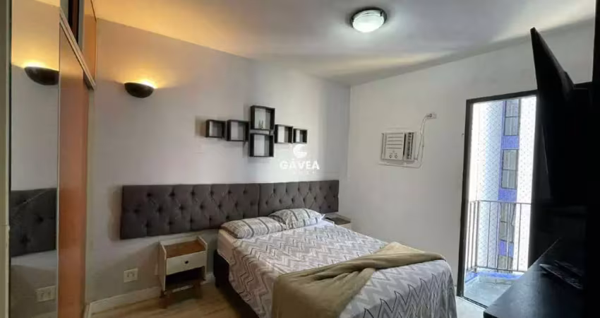 Flat com 1 quarto à venda no Centro, São Vicente 