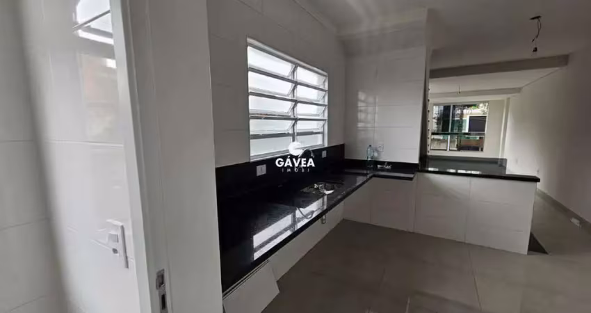 Sobreposta alta duplex com 3 dormitórios sendo duas suíte e piscina no embaré em santos