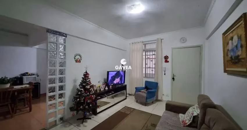 Apartamento com 2 quartos na guilhermina / praia grande