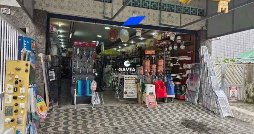 Ponto comercial para alugar no Gonzaga, Santos 