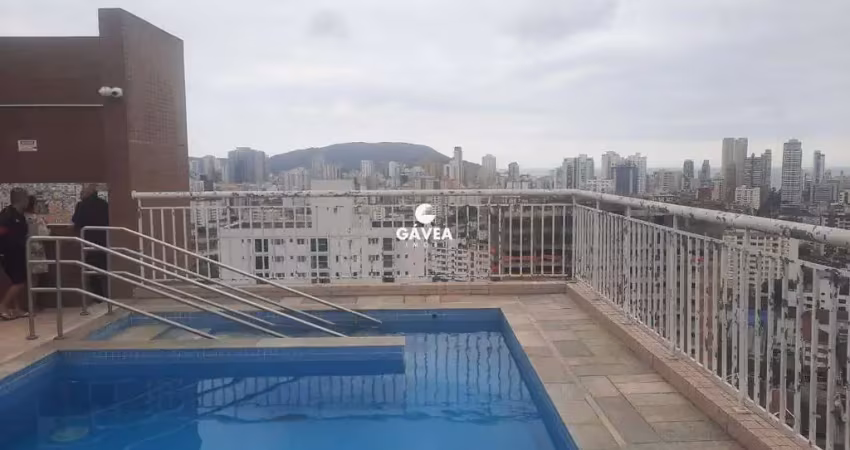 Apartamento 2 quartos no macuco com lazer completo na cobertura