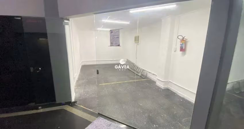 Sala comercial para aluguel no itararé em são vicente.