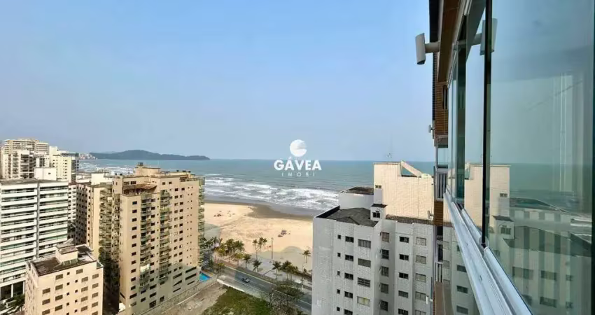 Apartamento com vista para o mar na praia da aviação