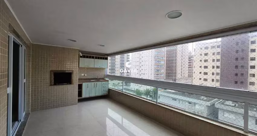 Apartamento com 3 dormitórios no caiçara na praia grande