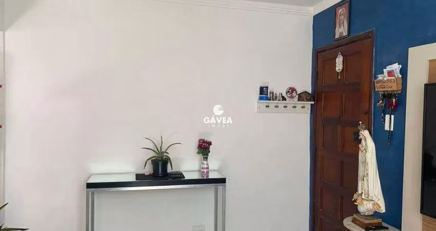 Apartamento com 02 dormitórios em bairro: macuco - santos
