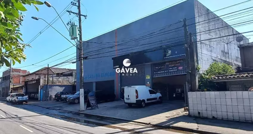 Galpão/ armazém à venda no parque bitaru em são vicente.