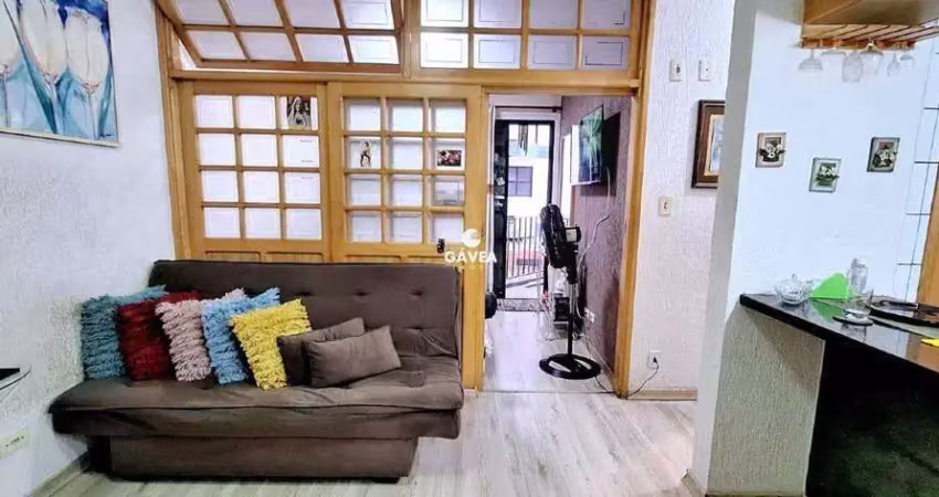 Flat com 1 quarto à venda no Centro, São Vicente 
