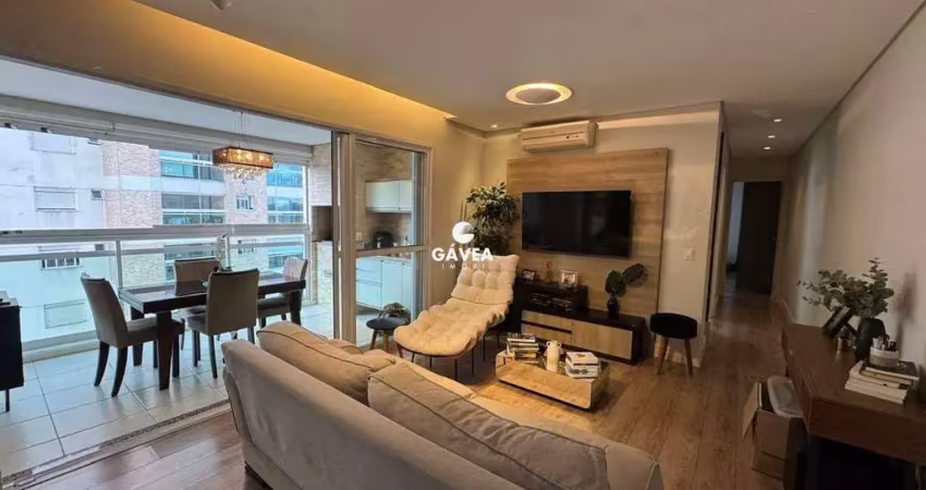 Apartamento para aluguel na ponta da praia em santos.