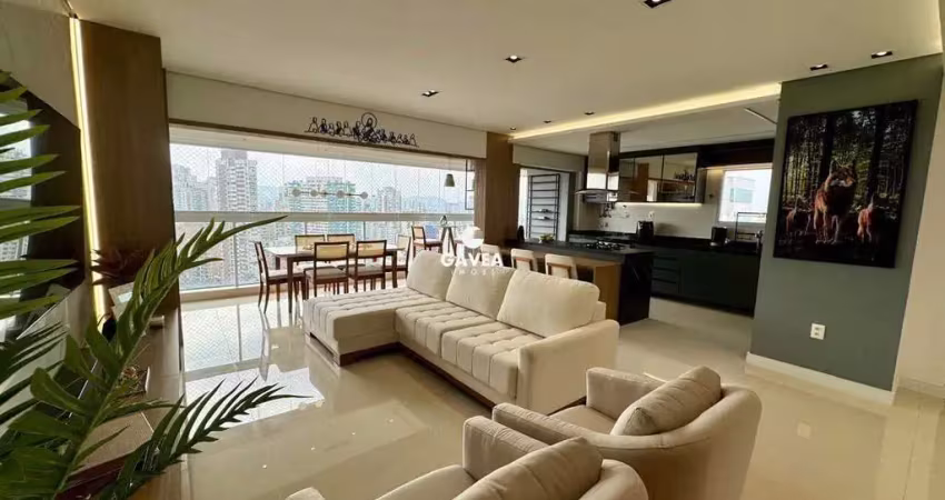 Apartamento com 3 suítes para venda - boqueirão em santos