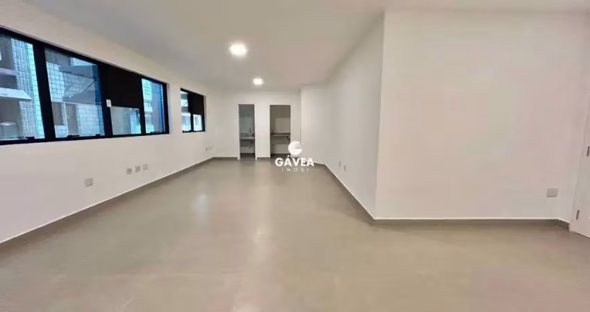Sala comercial para alugar no Gonzaga, Santos 