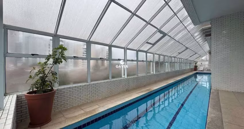 Apartamento 240 m² com 4 suítes, 4 vagas e vista para o mar – ponta da praia, santos - porteira fechada
