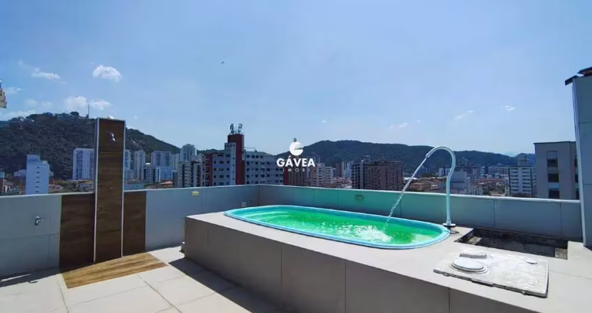 Cobertura com 3 quartos à venda no Campo Grande, Santos 