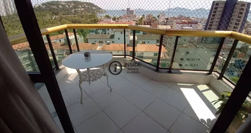 Apartamento vista mar lado praia na enseada