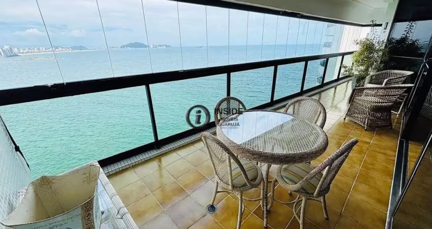 Apartamento de 3 suítes e vista total mar