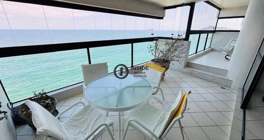 Apartamento com 3 suítes frente mar lazer total.