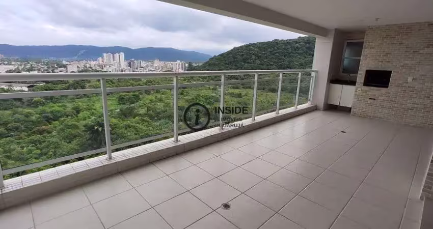 Apartamento com varanda vista mar e 3 suítes