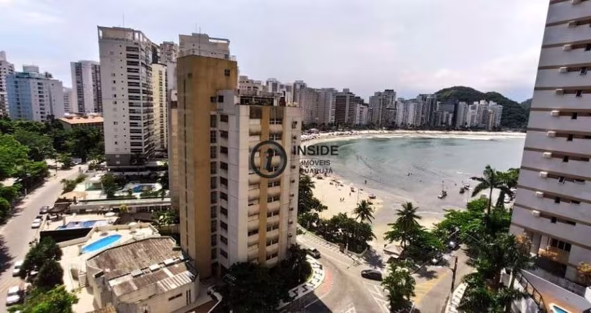 Apartamento decorado, com 3 quartos vista mar