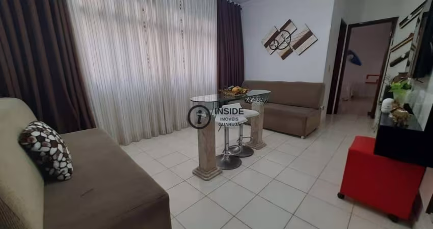 Apartamento na enseada com 1 quarto e 1 vaga