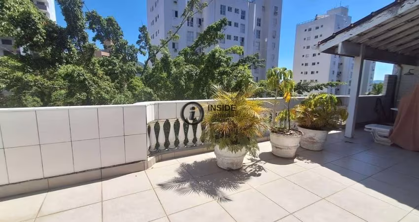 Cobertura penthouse 3 quartos lado praia enseada