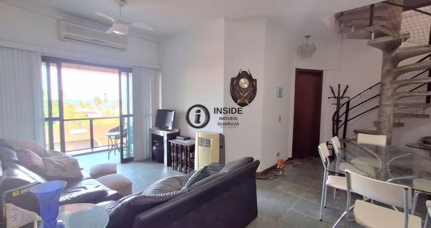 Cobertura de 3 quartos a 2 quadras da praia.